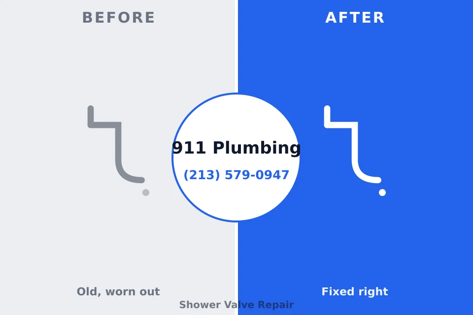 Before and after: plumbing repair Monticello, NY